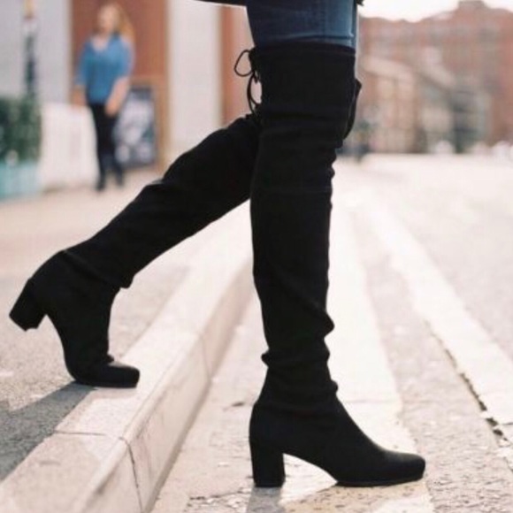 Stuart Weitzman Hinterland Overknee Boots - Picture 2 of 3